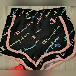 Kids size 4T champion brand logo shorts